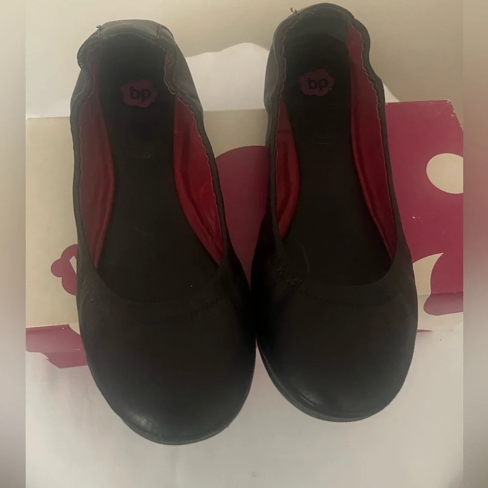 BP @Nordstrom Brea-Lea women’s black leather comfort shoe‎ size 9.5